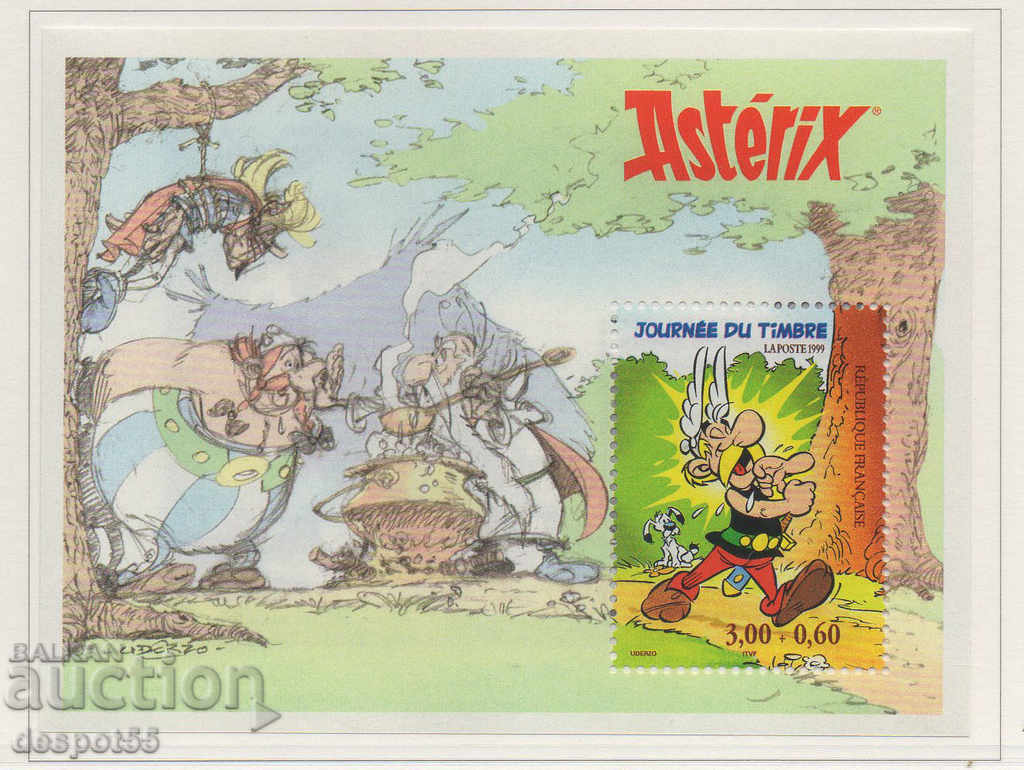 1999. France. Stamp Day + Block. with price 2.70 BGN | € 1.38 1999. France. Stamp Day + Block. with price 2.70 BGN | € 1.38