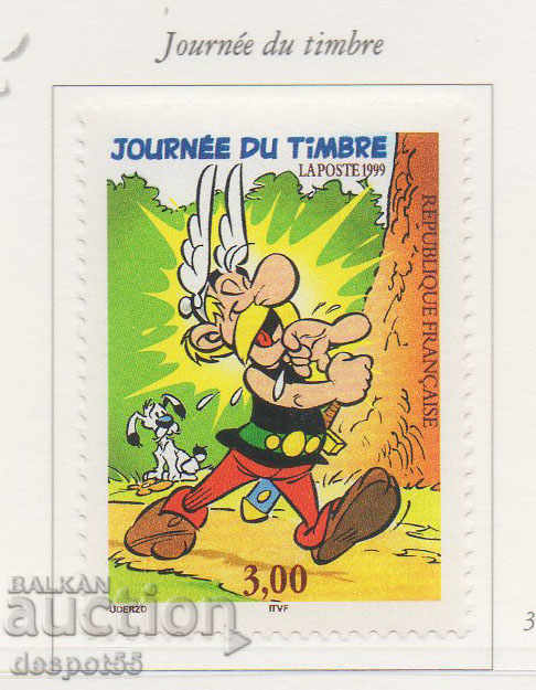 1999. Франция. Ден на пощенската марка + Блок.