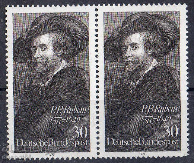 1977. ГФР. 400 г. от рождението на Рубенс (1577-1640).