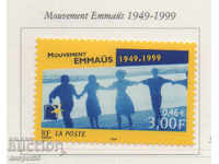 1999. France. 50th anniversary of the Emmaus movement.