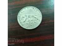 Индия - Британска 1/2 рупия 1947