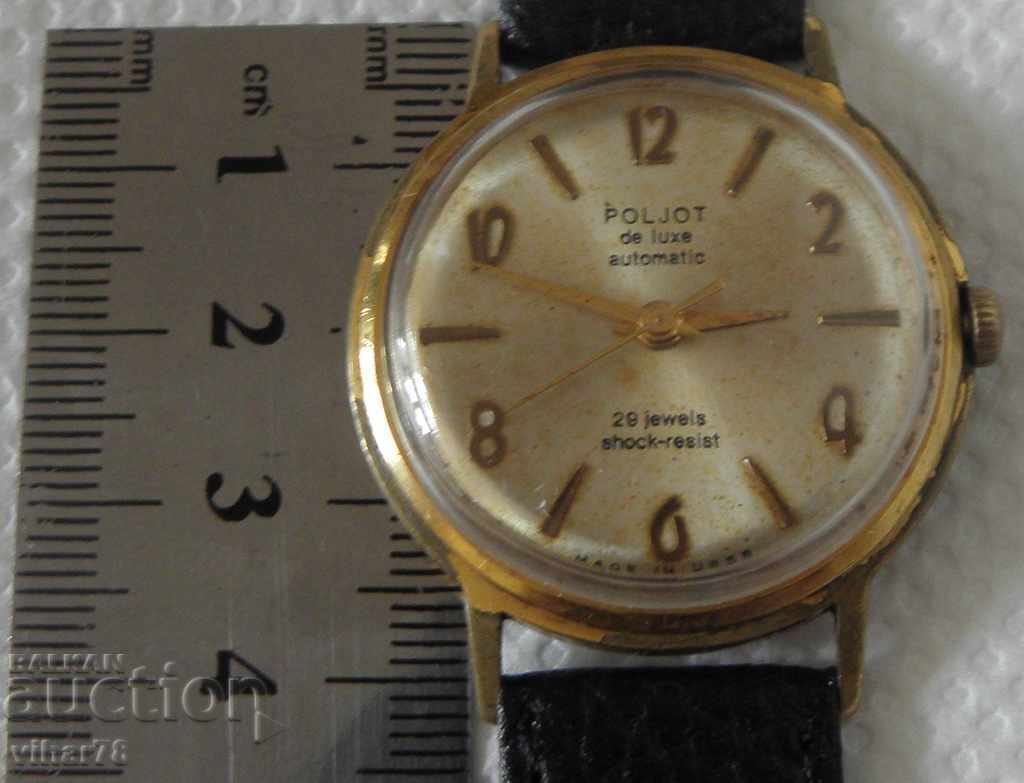 Auction RARE CLOCK FLIGHT-POLJOT DE LUXE-AUTOMATIC Auction RARE CLOCK FLIGHT-POLJOT DE LUXE-AUTOMATIC