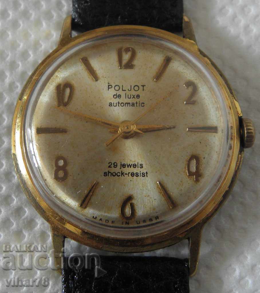 РЯДЪК ЧАСОВНИК ПОЛЕТ-POLJOT DE LUXE-AUTOMATIC