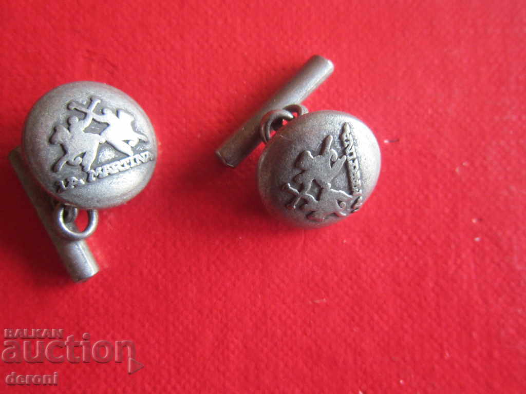 Great cufflinks La Martina Polo buttons - 5