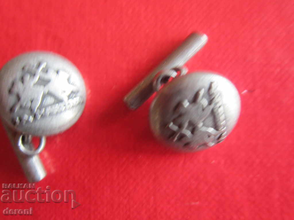 Great cufflinks La Martina Polo buttons - 6