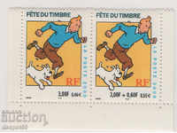 2000. France. Postage stamp day.