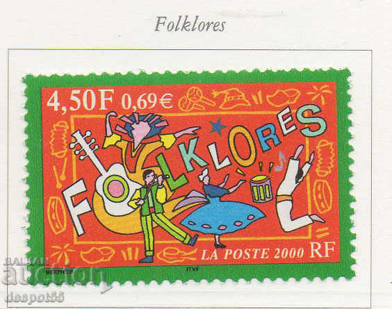 2000. Franța. Folclor.