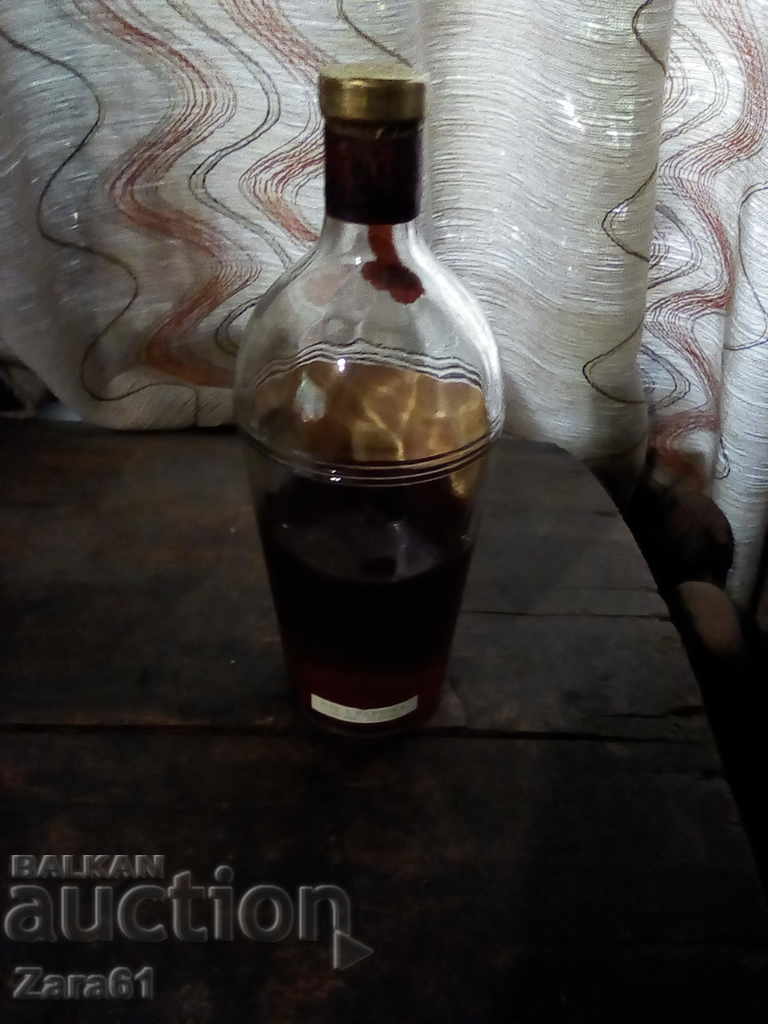 Sticlă unică de alcool, rachiu, rom din 1953 RRRRRRR - 5