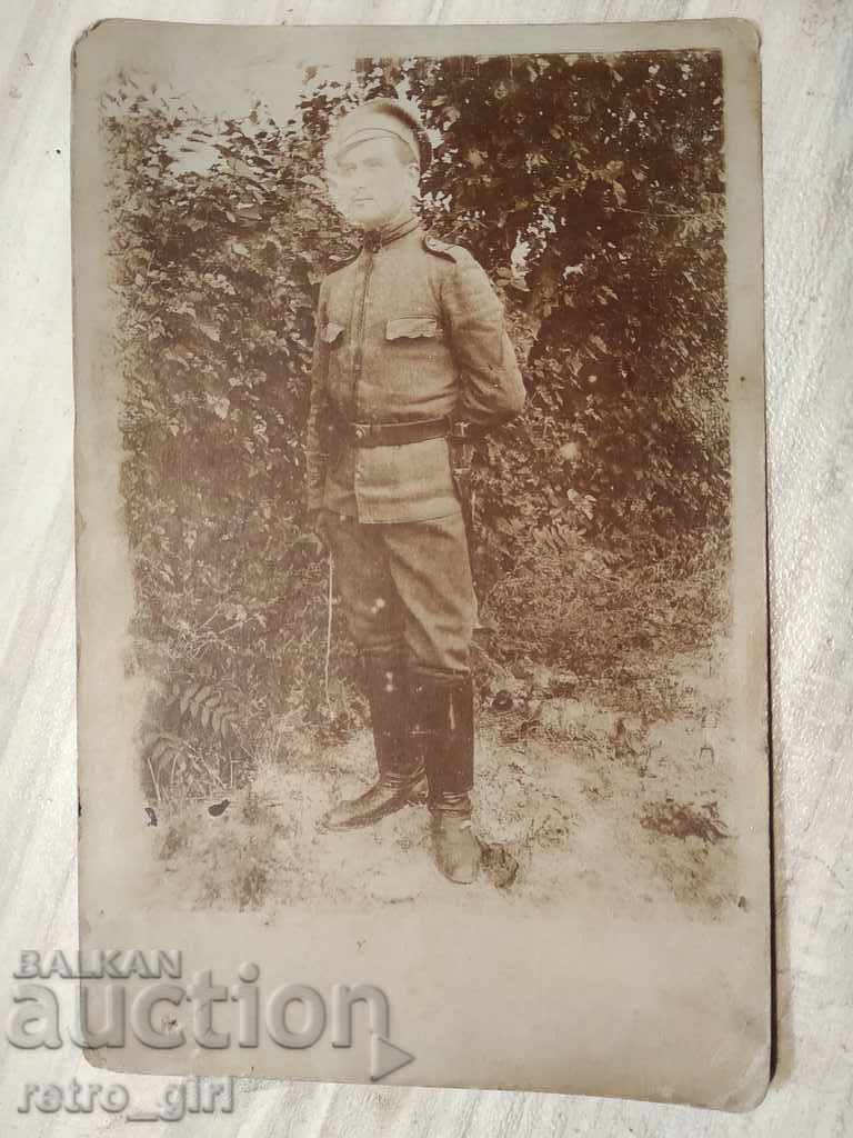 I am selling an old military photo, a postcard