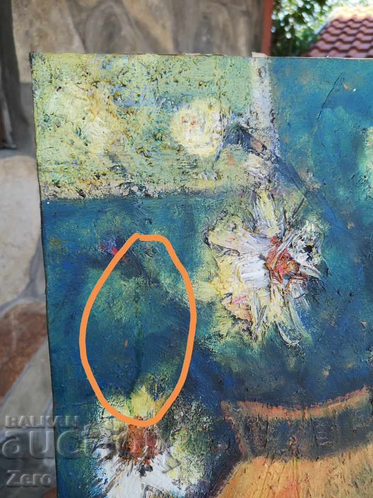 Dimitar Manolov Still Life Oil on Canvas Signed - 6