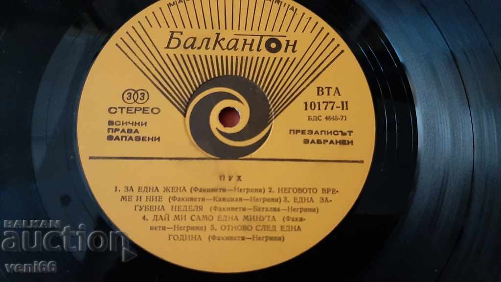 Auction BTA 10177 Pooh Auction BTA 10177 Pooh