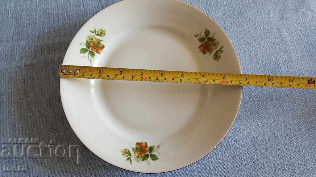 Porcelain plates - 2 pieces - 7