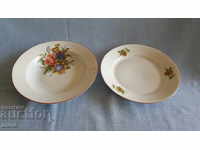 Porcelain plates - 2 pieces