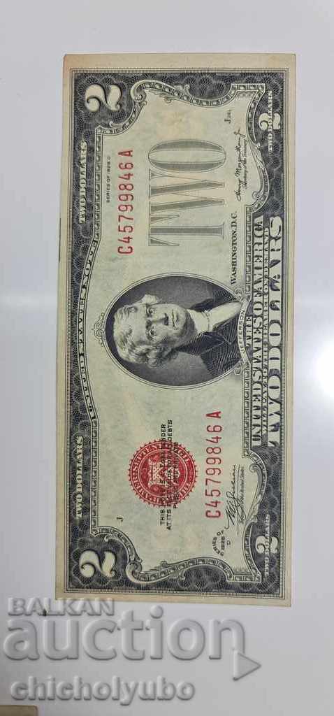 2 dollars 1928