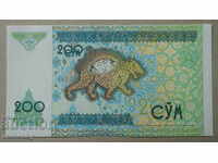 Uzbekistan 1997 - 200 sum UNC
