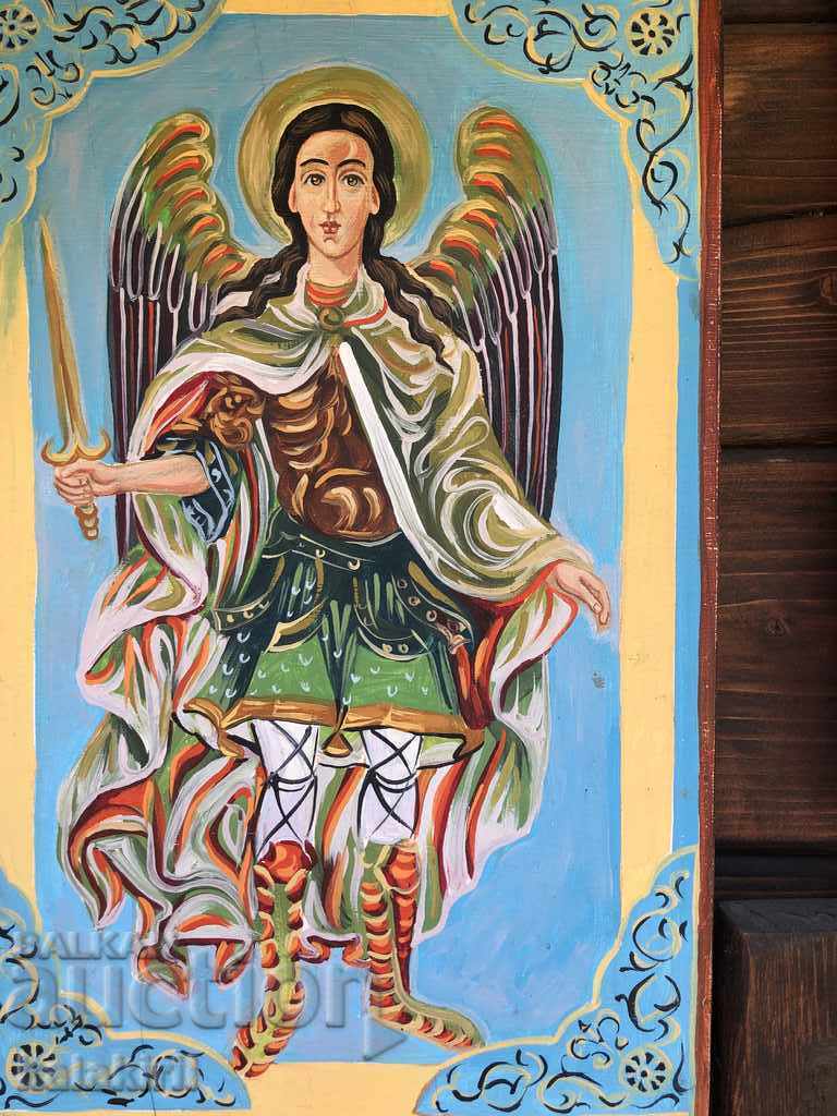 Icoana pictată manual „Sfântul Arhanghel Mihail
