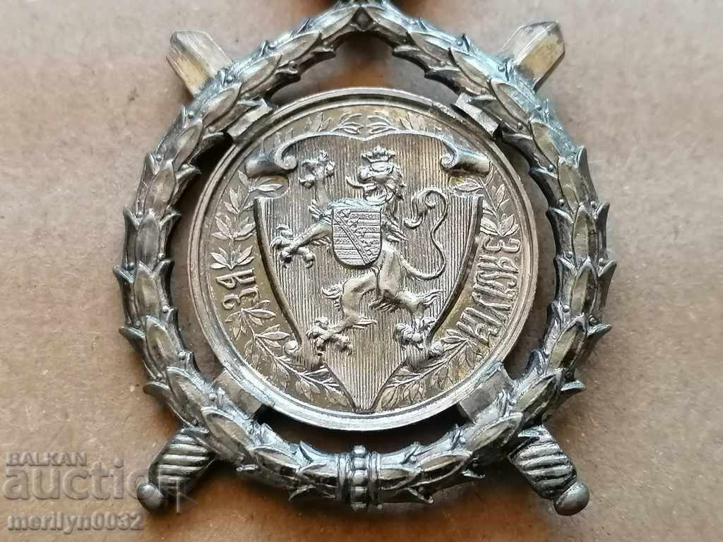 Order of Merit Principality of Bulgaria ribbon box Rothe&Neffe - 6 Order of Merit Principality of Bulgaria ribbon box Rothe&Neffe - 6