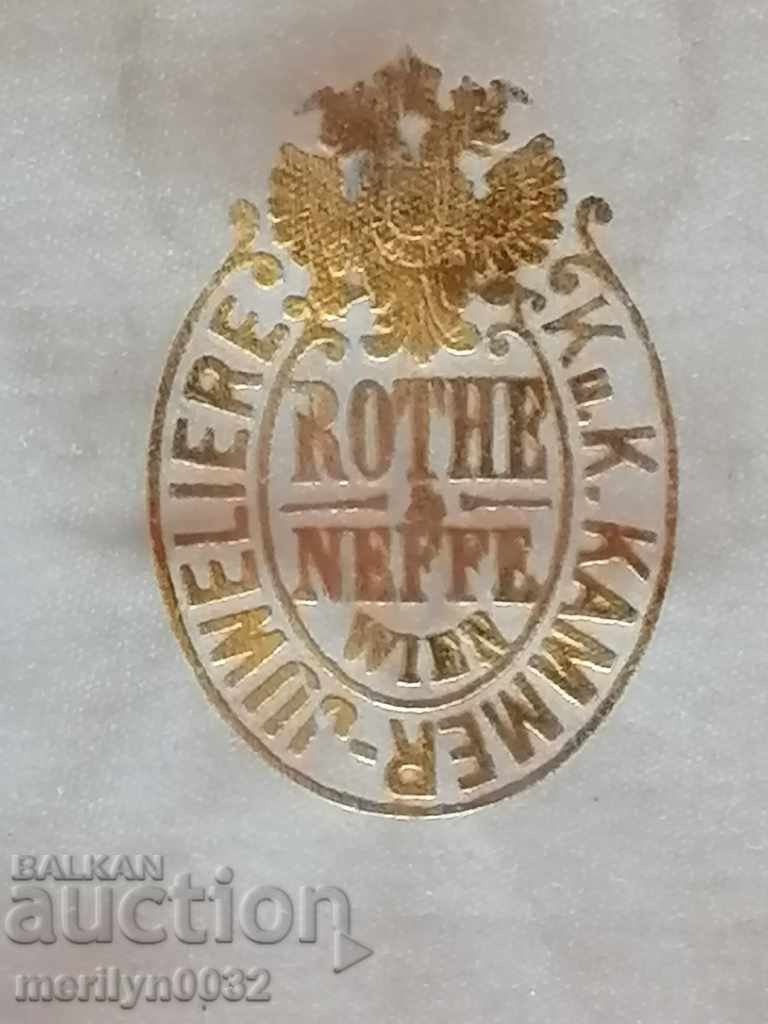 Order of Merit Principality of Bulgaria ribbon box Rothe&Neffe - 7 Order of Merit Principality of Bulgaria ribbon box Rothe&Neffe - 7