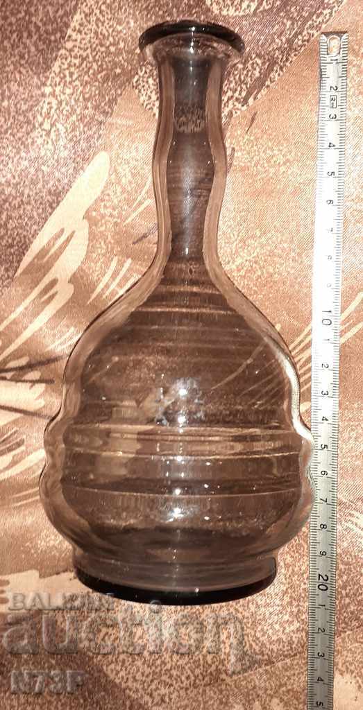 VAZĂ. STICLA. FĂCUT DE MÂNĂ. - 5