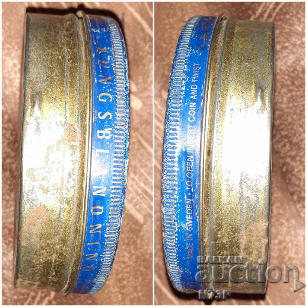 OLD SWEDISH METAL BOX. - 7 OLD SWEDISH METAL BOX. - 7