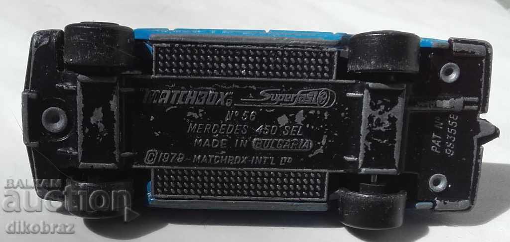 Мерцедес / Mecedes 450 SEL - Matchbox / България - 1979 с цена 39.00 лв. | € 19.94 Мерцедес / Mecedes 450 SEL - Matchbox / България - 1979 с цена 39.00 лв. | € 19.94