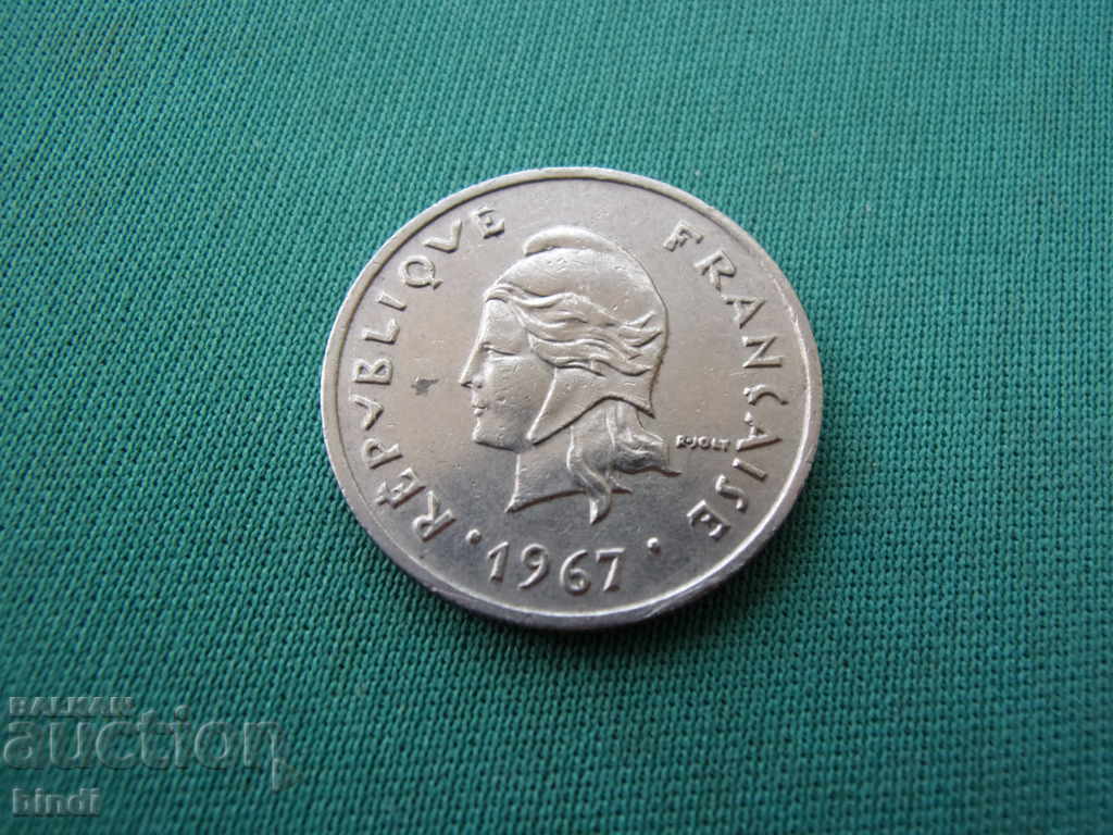 Polinezia 10 franci 1967 cu preț € 1.02 | 1.99 BGN Polinezia 10 franci 1967 cu preț € 1.02 | 1.99 BGN