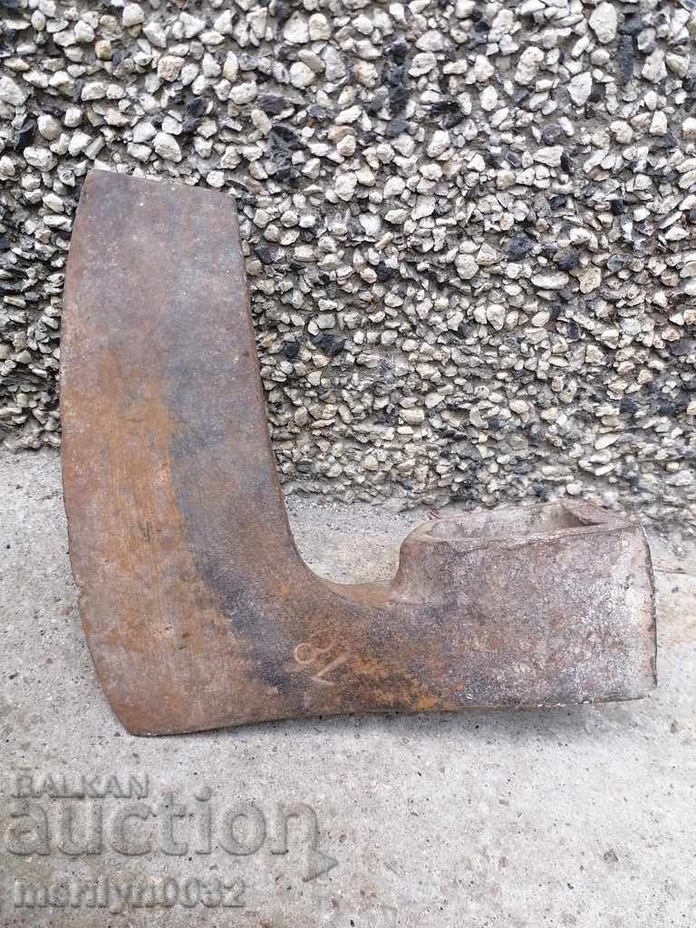 Auction An old ax shaft tool wrought iron Auction An old ax shaft tool wrought iron