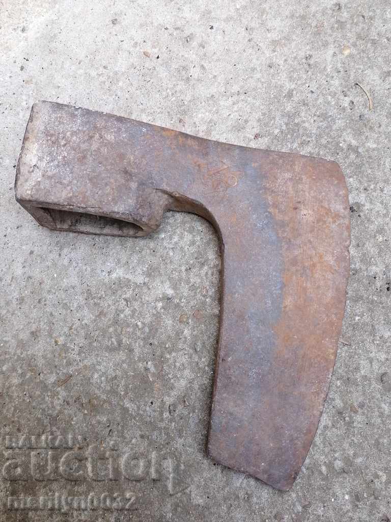 An old ax shaft tool wrought iron - 6 An old ax shaft tool wrought iron - 6