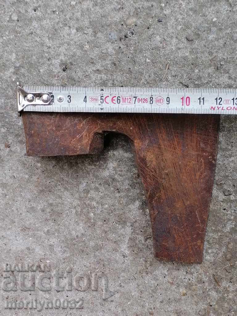 Topor vechi topor topor de fier forjat - 6