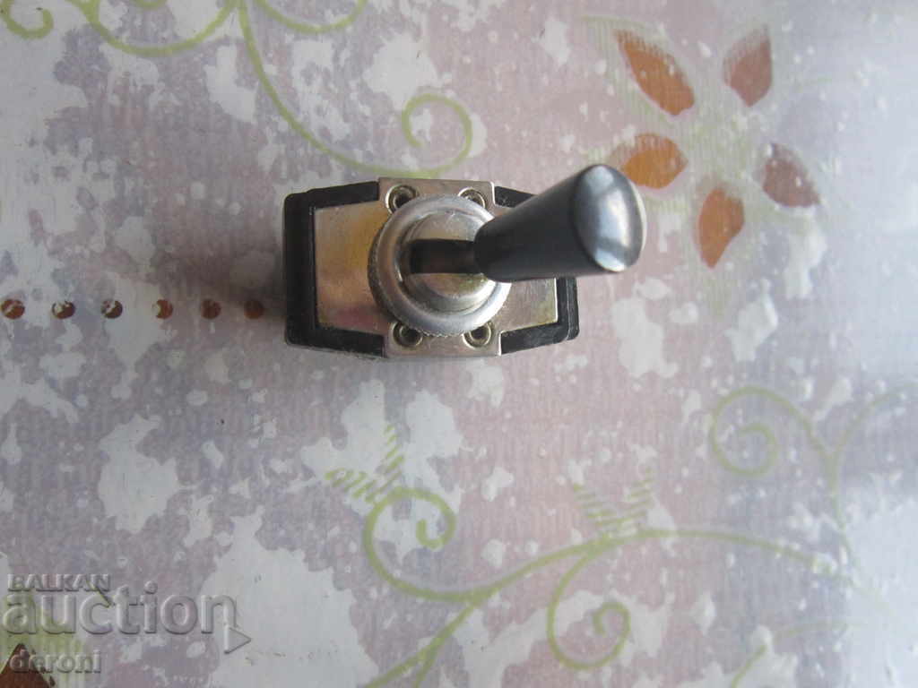 Antique bakelite key switch - 5