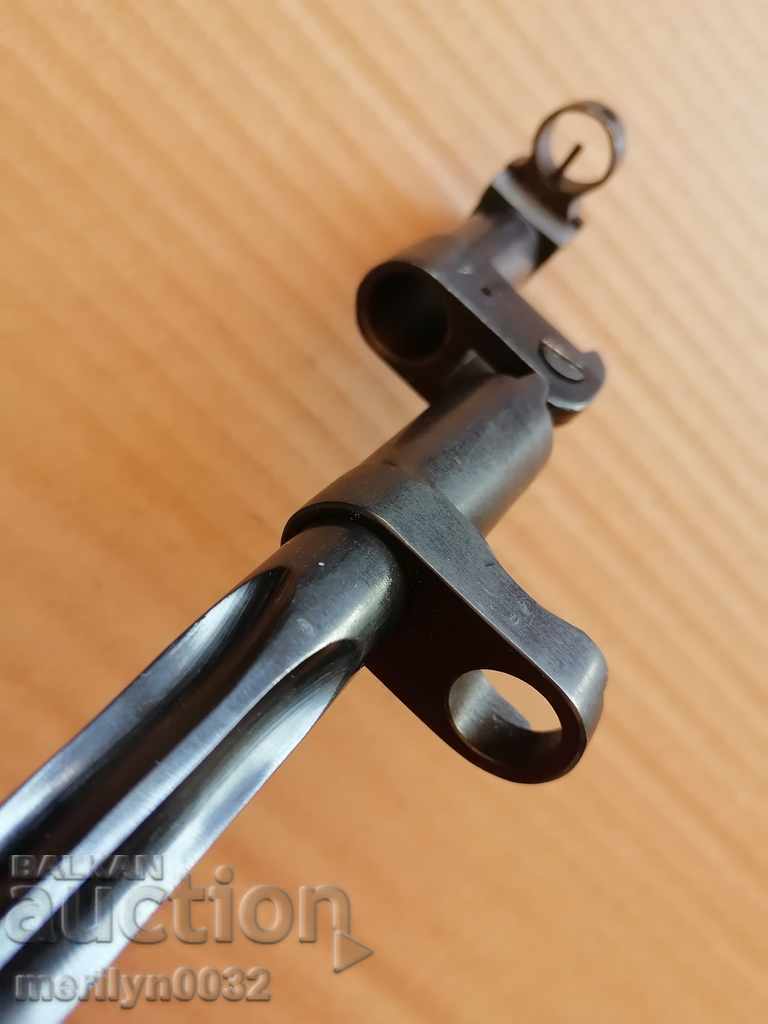 Needle bayonet folding bayonet for Mosin rifle 1944, carbine - 5 Needle bayonet folding bayonet for Mosin rifle 1944, carbine - 5