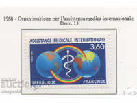 1988. Franța. Asistență medicală internațională.