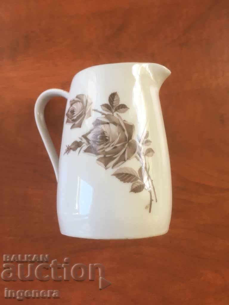 PORCELAIN KETTLE TANK MARKING with price 7.00 BGN | € 3.58 PORCELAIN KETTLE TANK MARKING with price 7.00 BGN | € 3.58