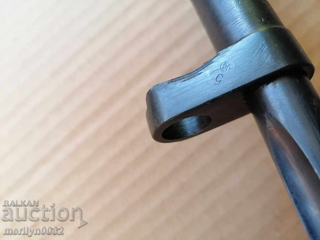 Needle bayonet folding bayonet for Mosin rifle 1944, carbine - 6 Needle bayonet folding bayonet for Mosin rifle 1944, carbine - 6