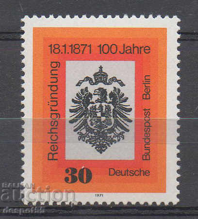 1971. Берлин. 100 г. от образуването на немската империя.
