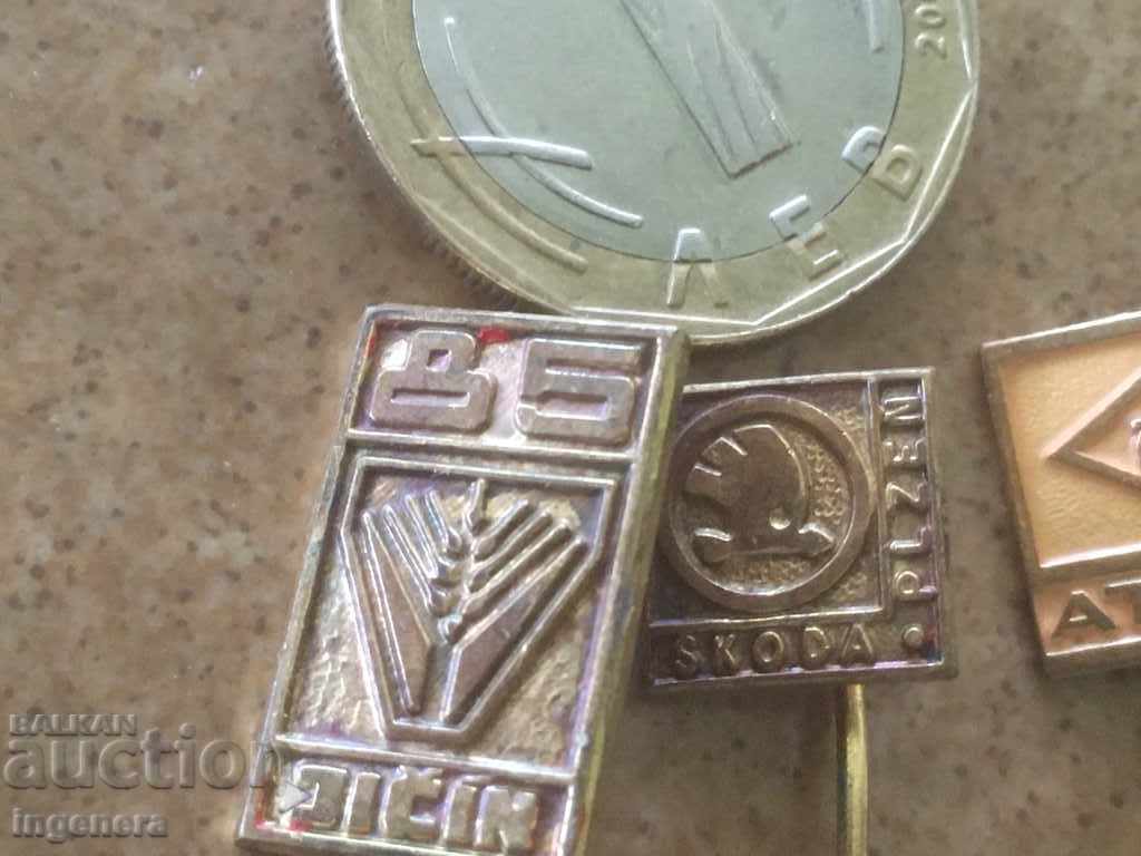 BADGE BADGES -3 PCS with price 4.00 BGN | € 2.05 BADGE BADGES -3 PCS with price 4.00 BGN | € 2.05