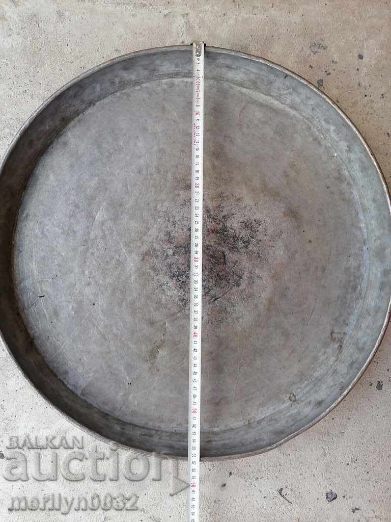 Old copper pan LARGE copper casserole copper pan - 5 Old copper pan LARGE copper casserole copper pan - 5