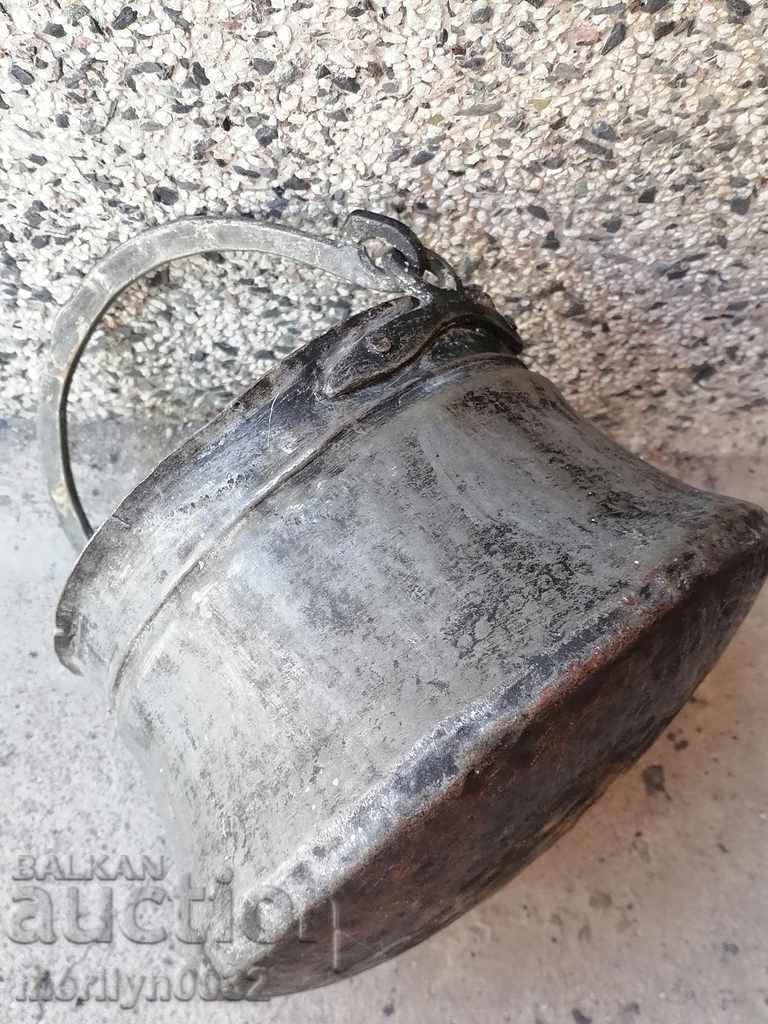 Auction  Old copper boiler menche copper copper boiler