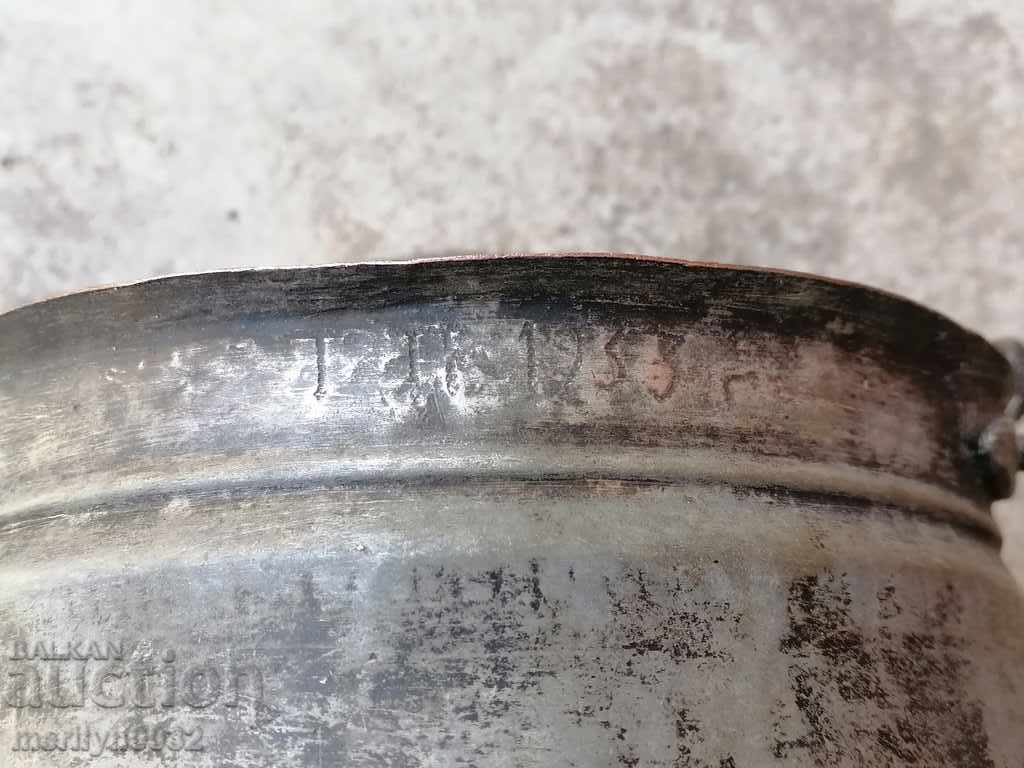 Old copper boiler menche copper copper boiler - 6