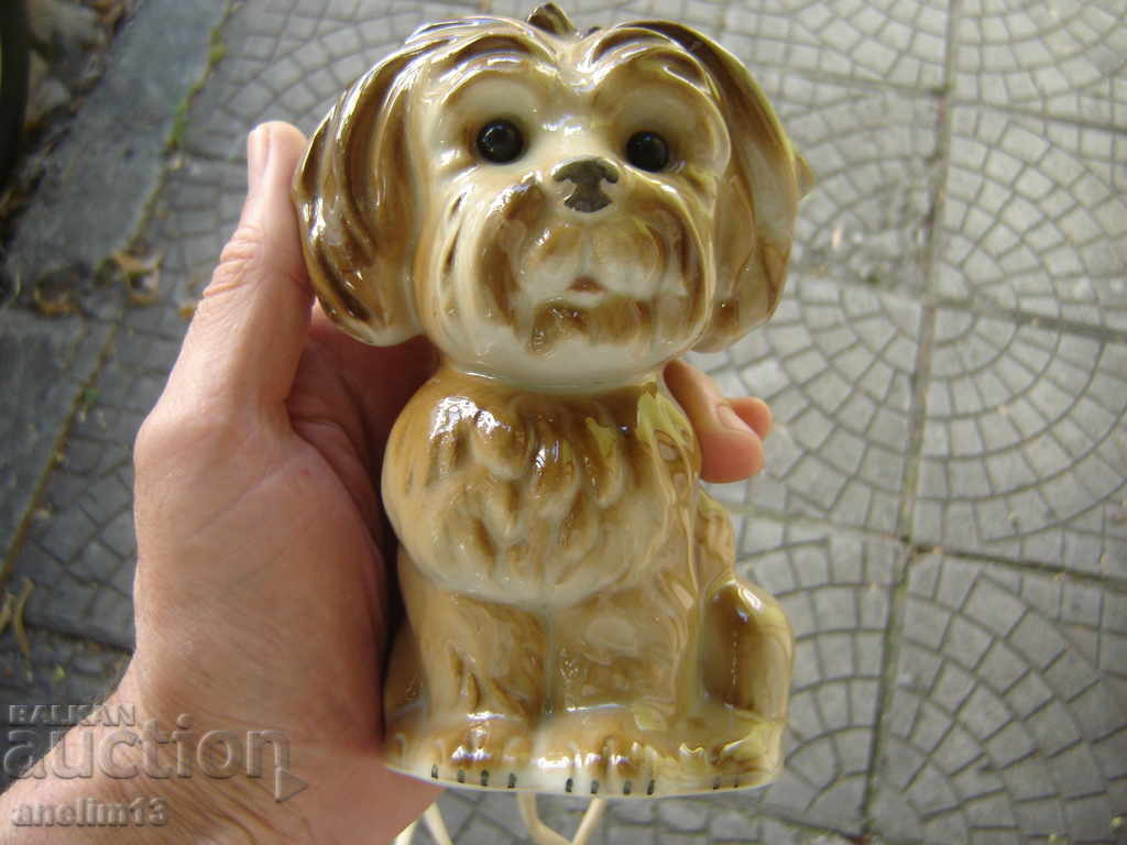 OLD PORCELAIN NIGHT LAMP GDR GDR DOG with price 85.00 BGN | € 43.46 OLD PORCELAIN NIGHT LAMP GDR GDR DOG with price 85.00 BGN | € 43.46