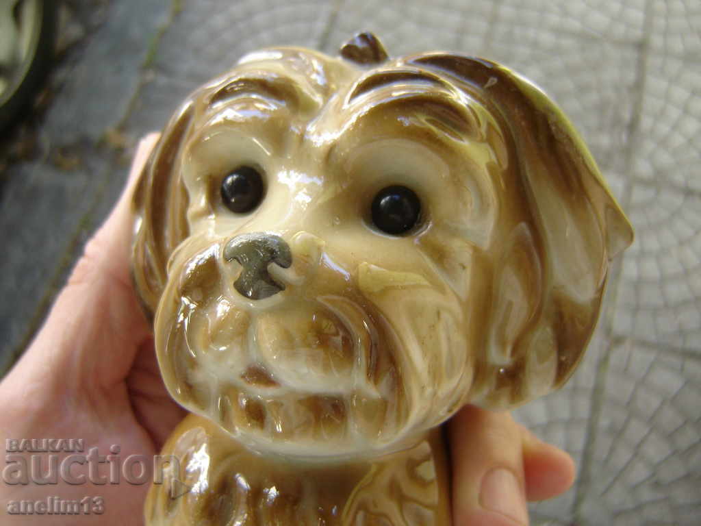 Auction OLD PORCELAIN NIGHT LAMP GDR GDR DOG Auction OLD PORCELAIN NIGHT LAMP GDR GDR DOG