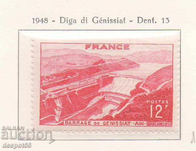 1948. Франция. ВЕЦ Génissiat.