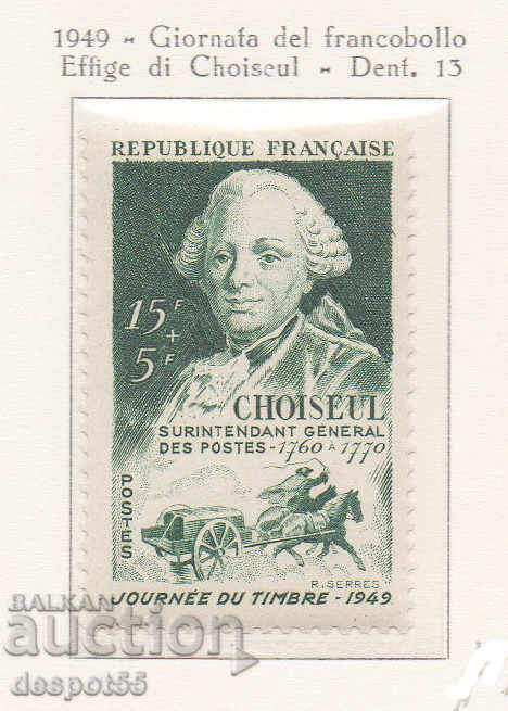 1949. France. Stamp Day. Charitable 1949. France. Stamp Day. Charitable