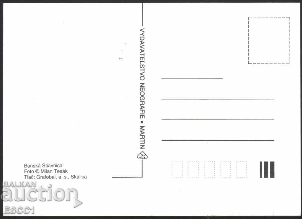 Postcard View Banská Štiavnica from Slovakia with price 2.50 BGN | € 1.28 Postcard View Banská Štiavnica from Slovakia with price 2.50 BGN | € 1.28