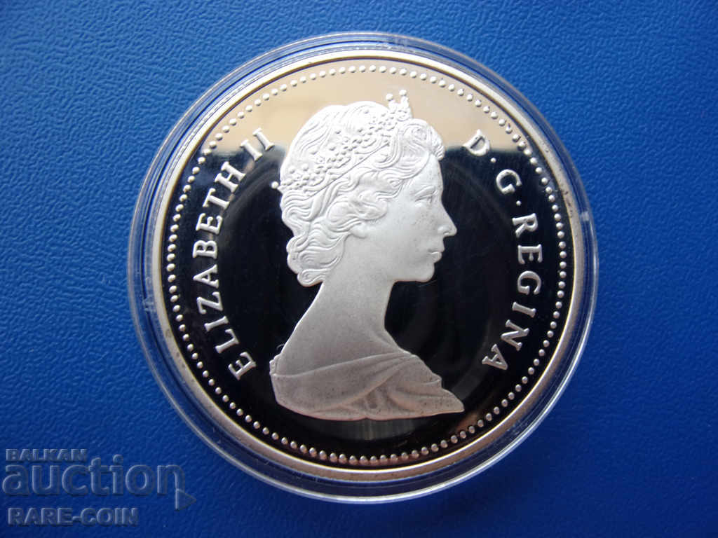 RS (30) Canada 1 dolar 1986 UNC PROOF Rare cu preț € 25.56 | 49.99 BGN