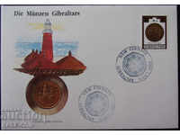 RS (30) Gibraltar NUMISBRIEF 1989 UNC Rare