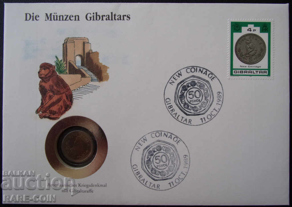 RS (30)  Гибралтар  NUMISBRIEF    1989  UNC  Rare