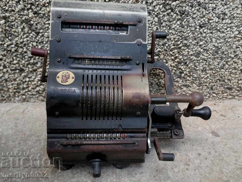 German calculator BRUNSVIGA calculator abacus with price 149.00 BGN | € 76.18