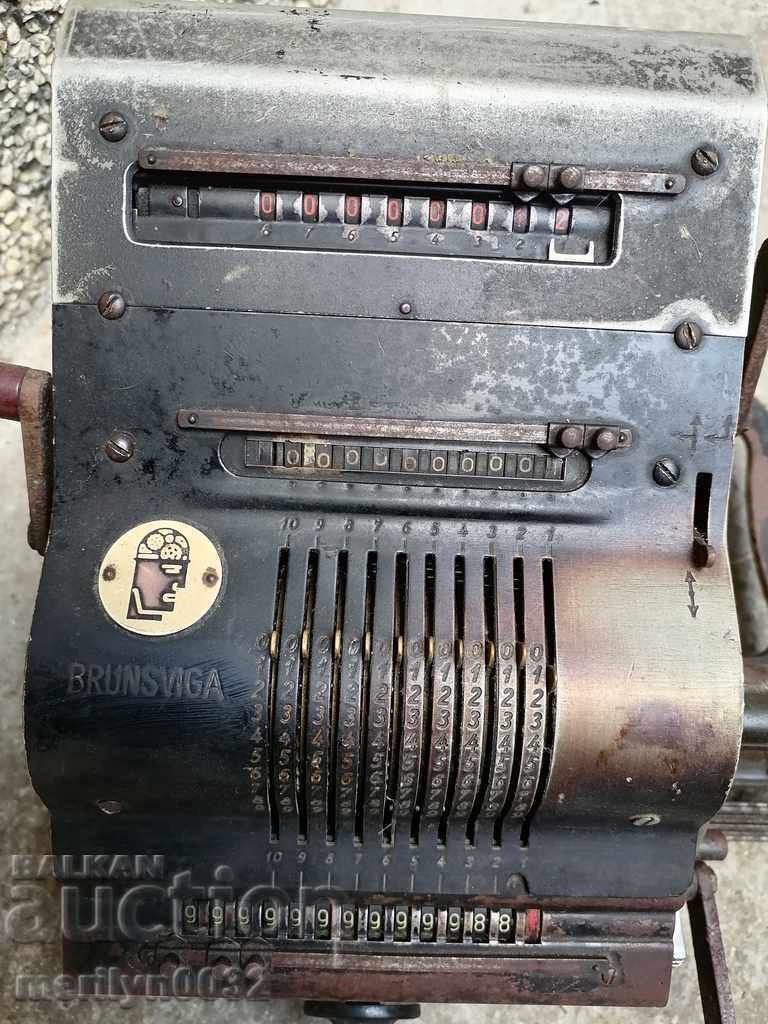 Auction  German calculator BRUNSVIGA calculator abacus