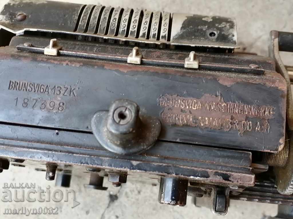 German calculator BRUNSVIGA calculator abacus - 7 German calculator BRUNSVIGA calculator abacus - 7